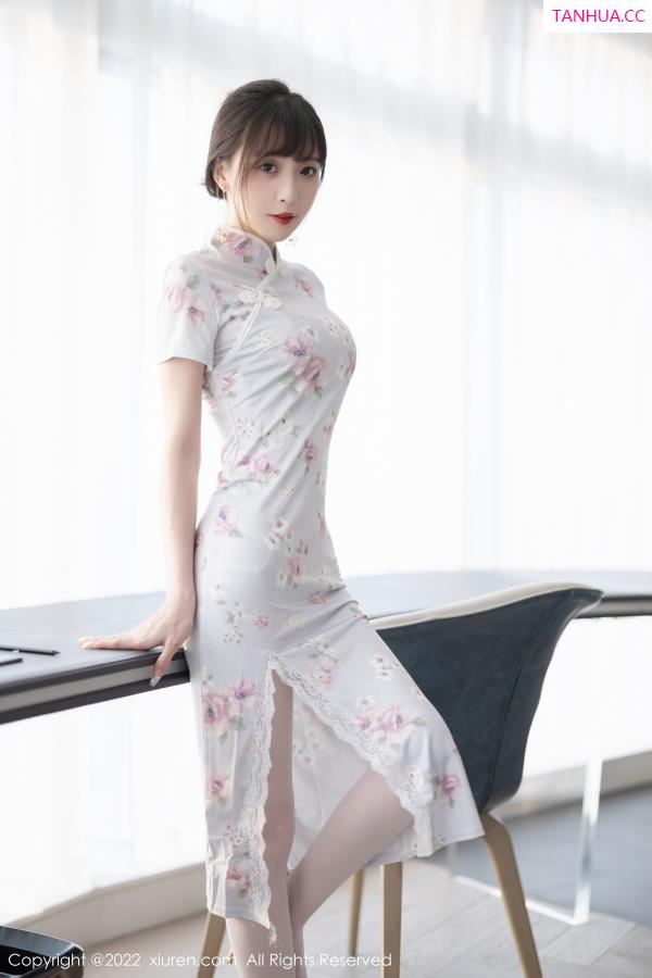 林星阑  [XiuRen]高清写真图 2022.10.25 No.5757 林星阑 旗袍美腿第7张图片